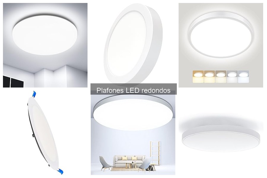 ¿Qué son los plafones LED redondos? Características y beneficios