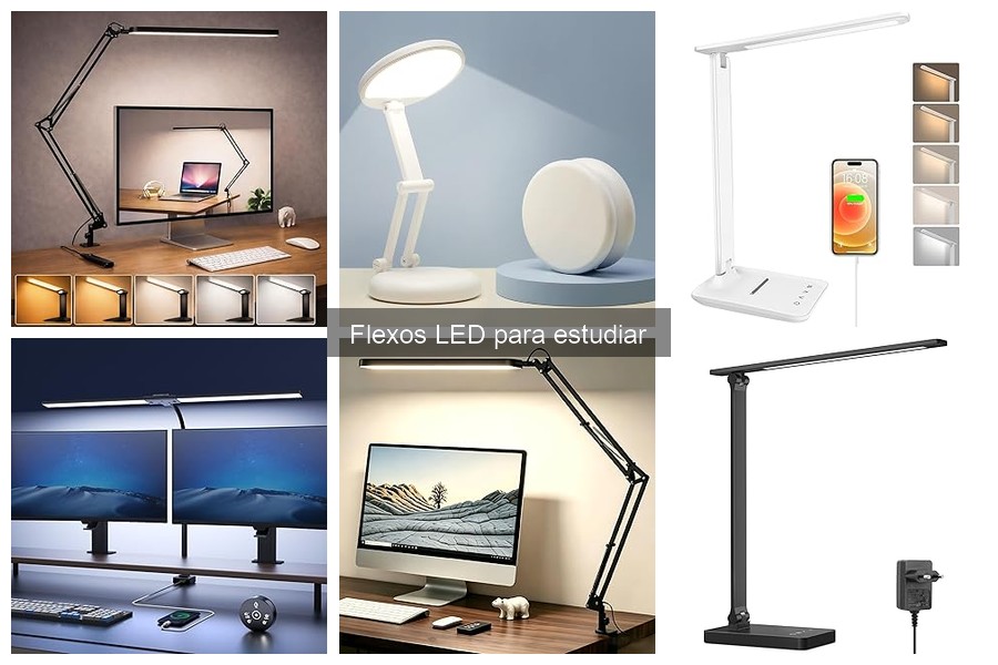 Reseñas de Flexos LED Populares en Amazon para Estudiar