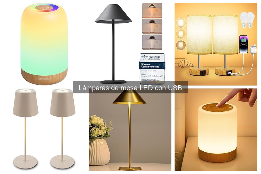 Seguridad de Lámparas de Mesa LED con USB: Todo lo que Debes Saber