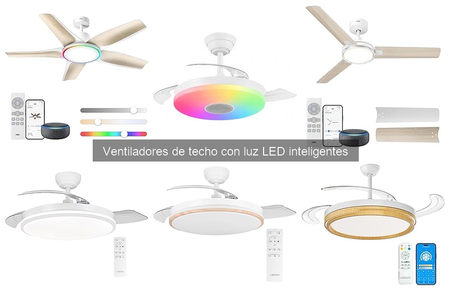 Soluciona Problemas Comunes de Ventiladores de Techo LED Inteligentes