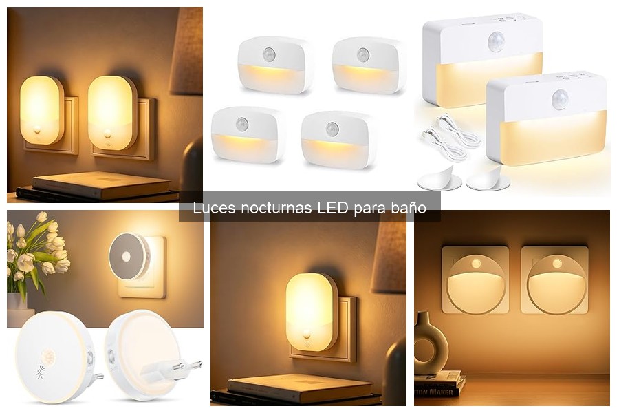 Soluciones de Iluminación LED para el Baño por la Noche
