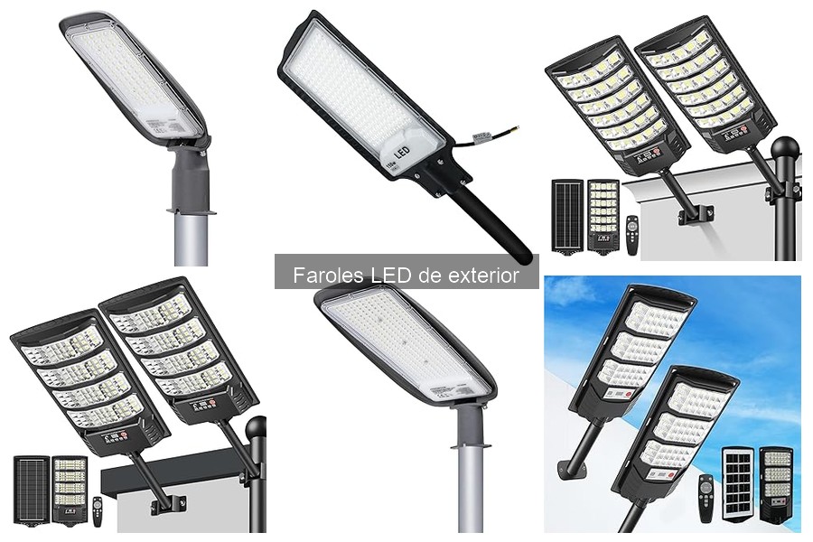 Soluciones para baja luminosidad en faroles LED de exterior