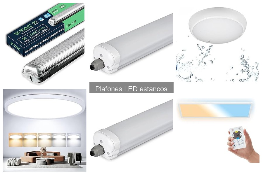 Soluciones para plafones LED estancos que no encienden