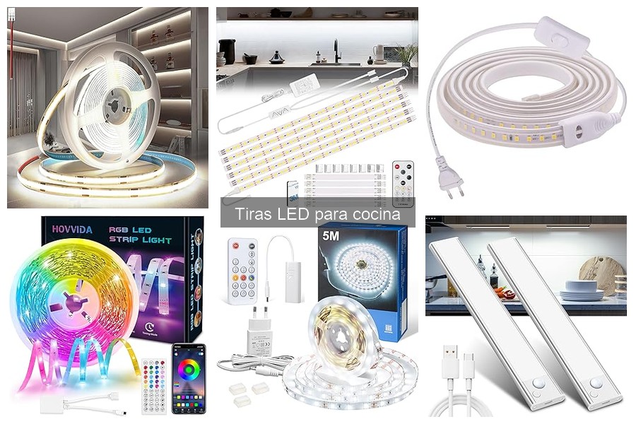 ¿Son las tiras LED ideales para iluminar tu cocina?