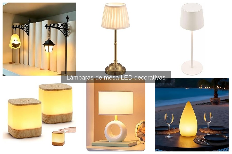¿Son seguras las lámparas de mesa LED decorativas para niños?