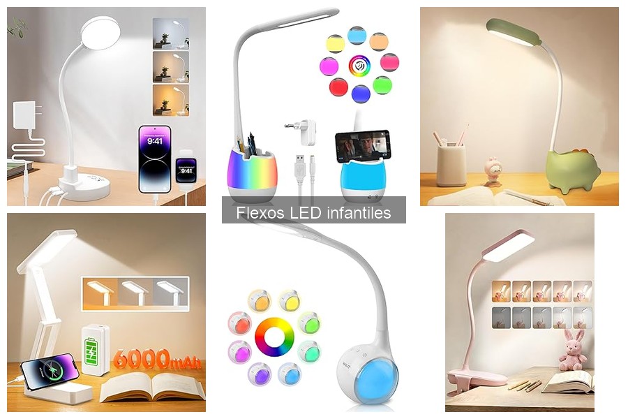 ¿Son seguros los flexos LED para niños? Descubre la verdad