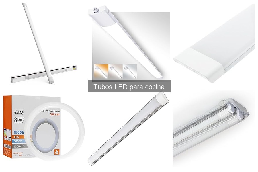 ¿Son seguros los tubos LED para la cocina? Descubre la verdad