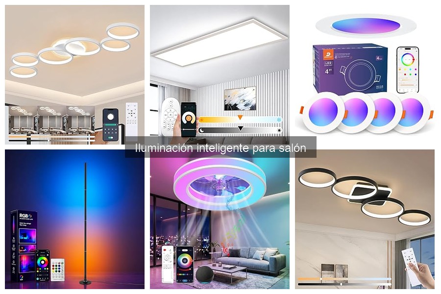 Tendencias en iluminación inteligente para salones 2023