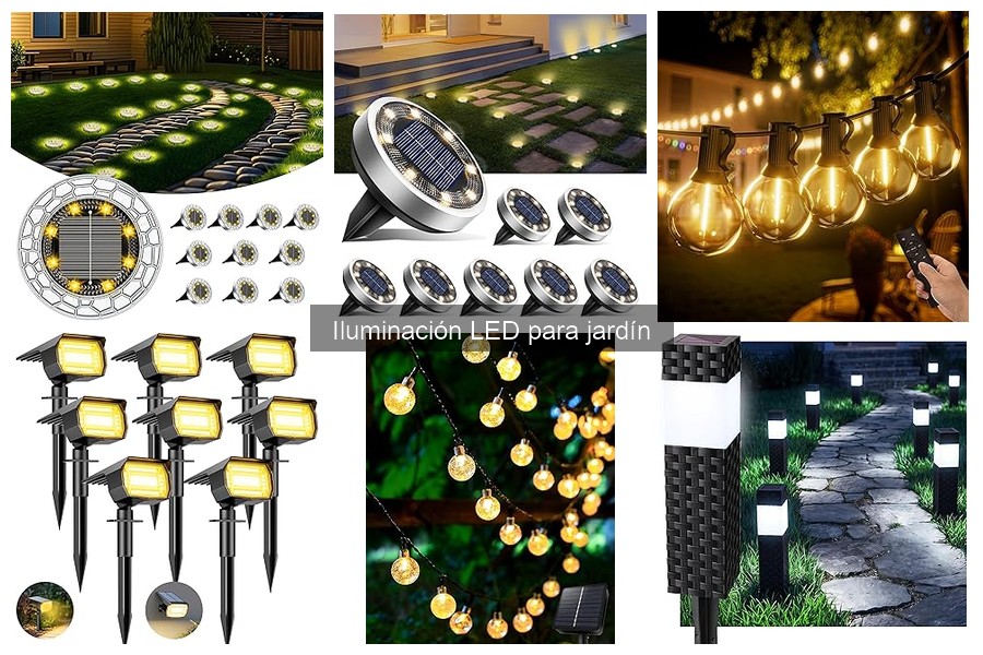 Tipos de Iluminación LED para Jardín: Guía Completa