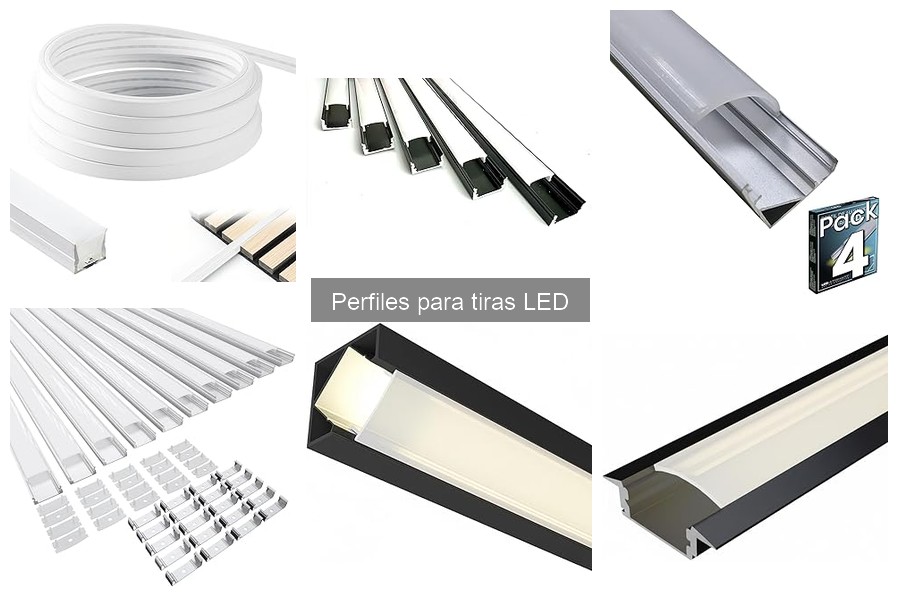 ** Tipos de Perfiles para Tiras LED: Características y Usos