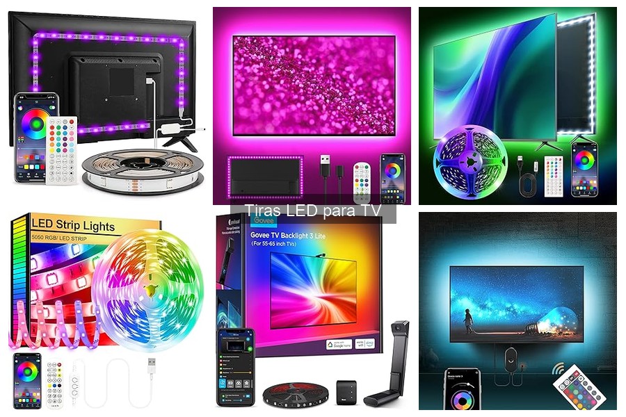 Tipos de tiras LED para TV: Compara y elige la mejor opción