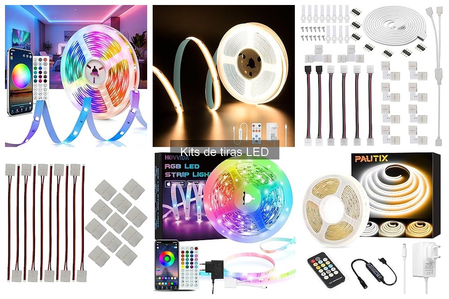 Tipos de tiras LED y sus aplicaciones en el hogar