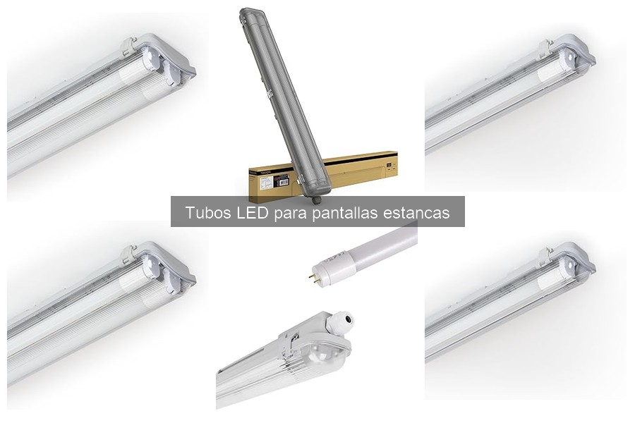 Tipos de tubos LED para pantallas estancas según su uso