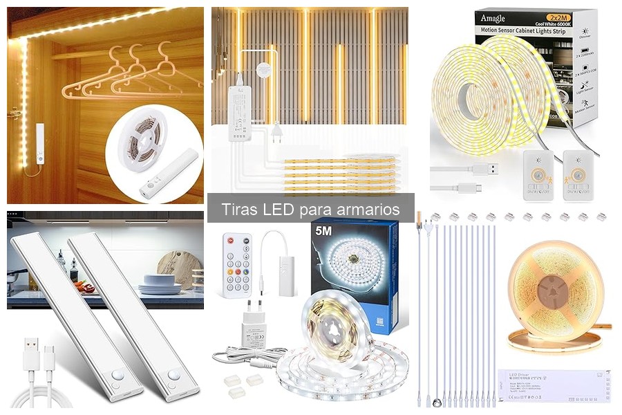 Tiras LED para Armarios con Sensor de Movimiento: Ventajas