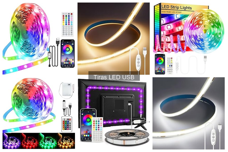 Tiras LED USB con control remoto: ¿realmente valen la pena?