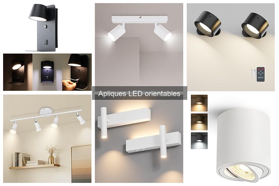 Todo sobre los Apliques LED Orientables para Iluminar tu Hogar