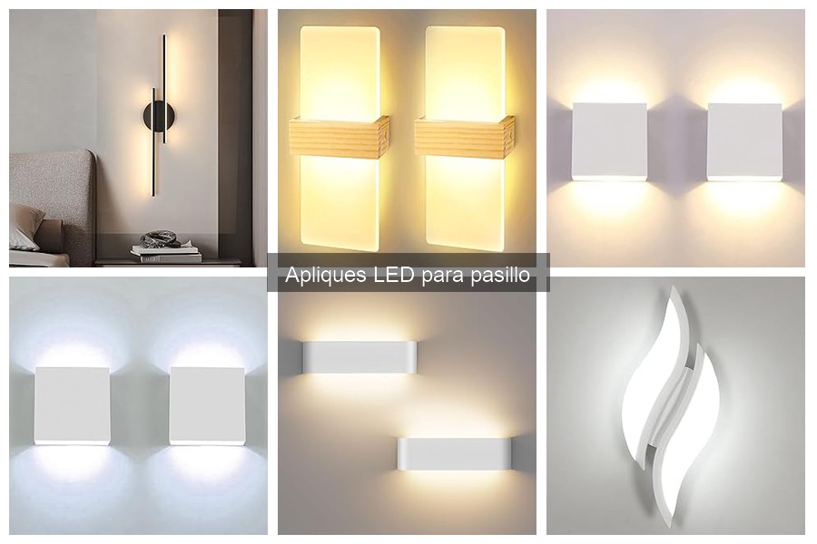 Todo sobre los apliques LED para pasillo: características y usos