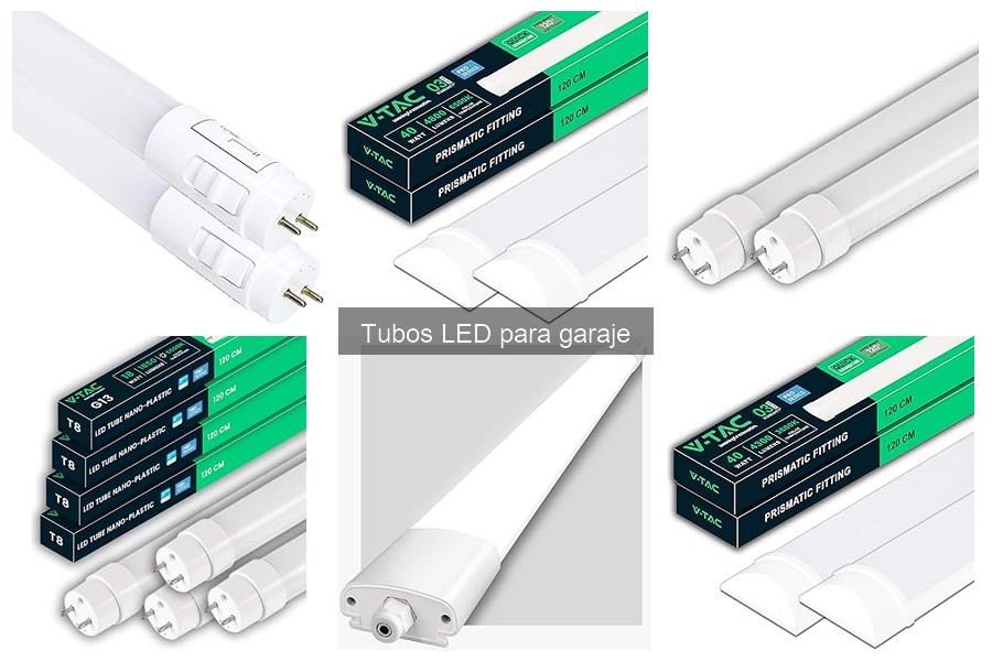 Tubos LED para garaje con sensor de movimiento: ventajas