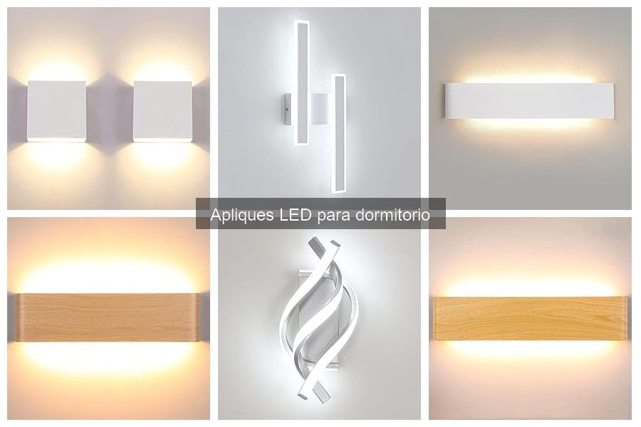 ** Ventajas de Apliques LED para Dormitorio: Eficiencia y Estilo