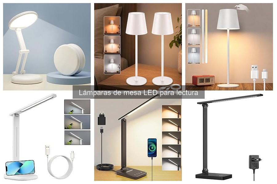 Ventajas de Lámparas de Mesa LED para Lectura en Casa