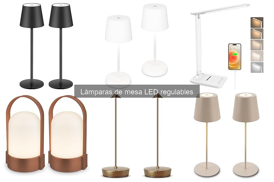 Ventajas de las Lámparas de Mesa LED Regulables para Tu Hogar