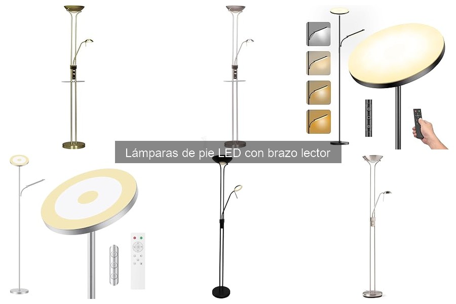 Ventajas de las Lámparas de Pie LED con Brazo Lector
