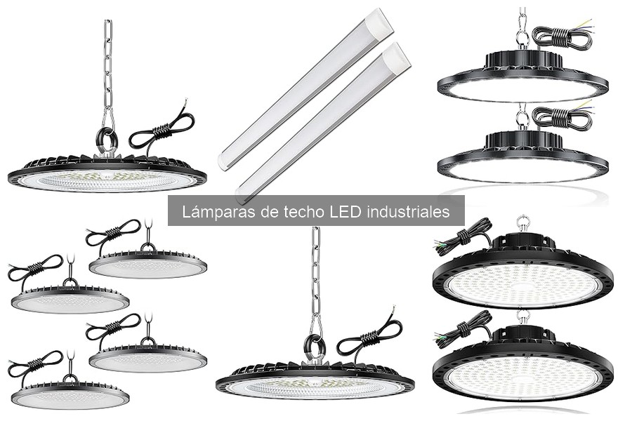Ventajas de las lámparas de techo LED industriales