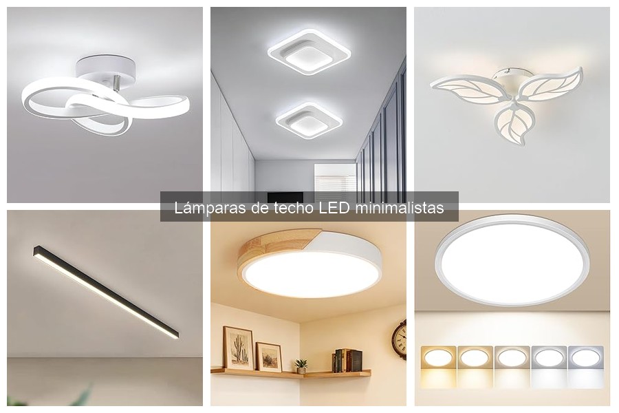 Ventajas de las lámparas de techo LED minimalistas