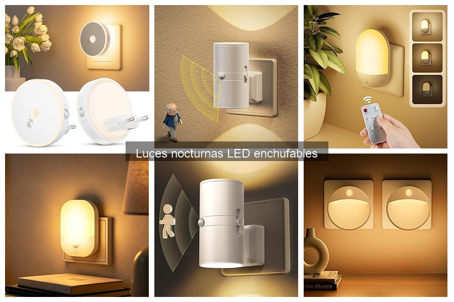 Ventajas de las luces nocturnas LED enchufables para tu hogar