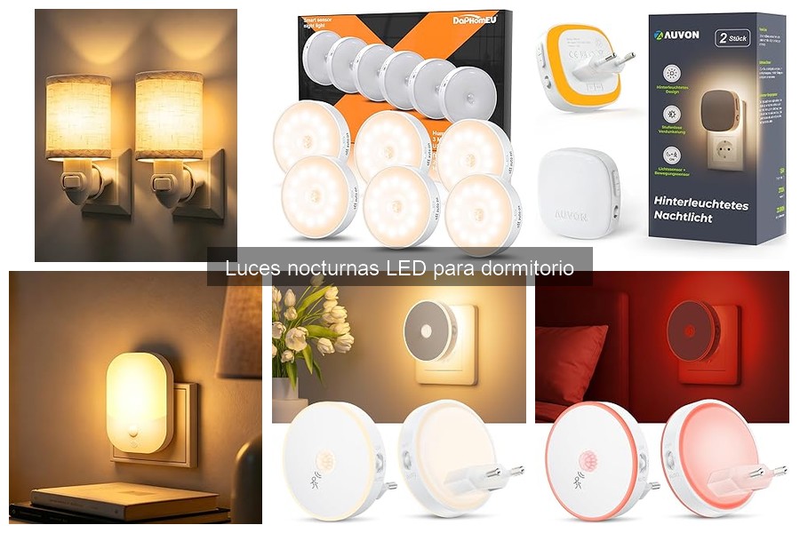 ** Ventajas de las luces nocturnas LED para tu dormitorio