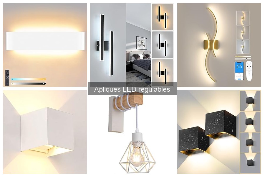 Ventajas de los apliques LED regulables en casa