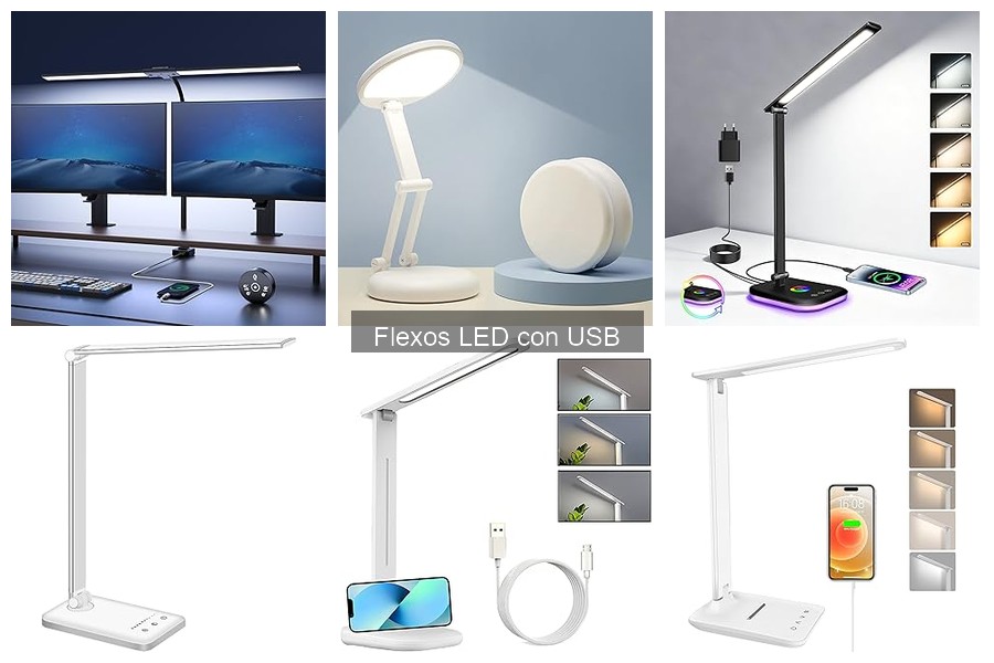 Ventajas de los Flexos LED con USB para tu Espacio