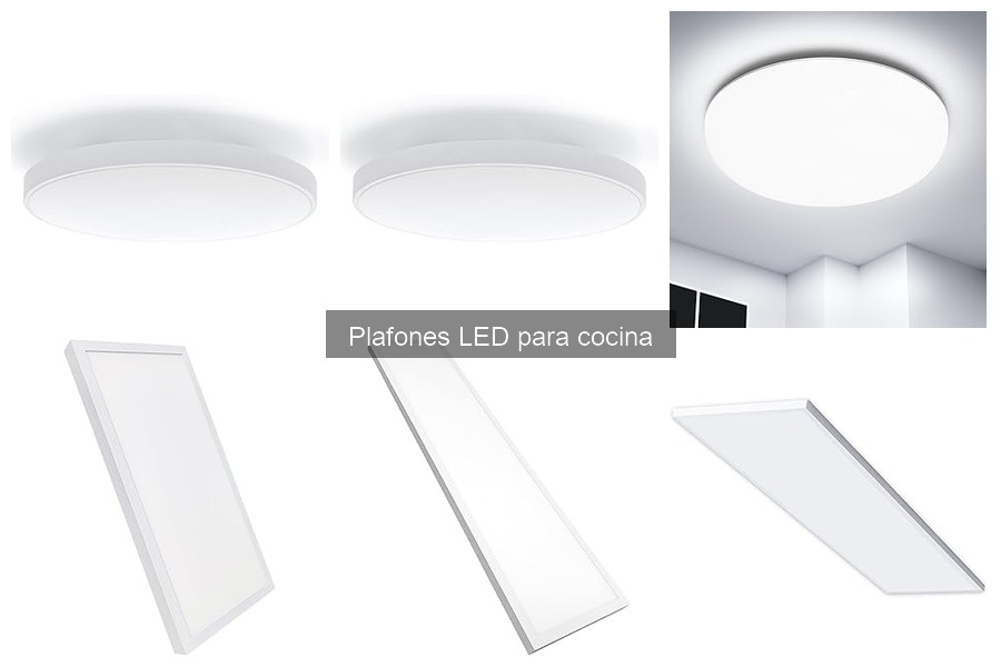 Ventajas de los plafones LED en la cocina