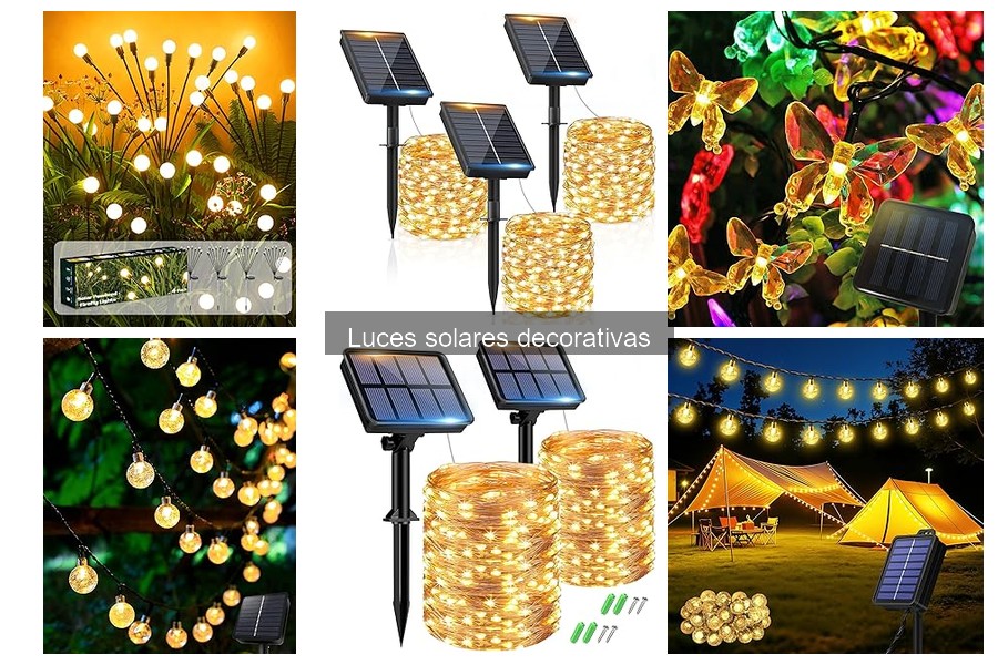 Ventajas de Luces Solares Decorativas para tu Jardín