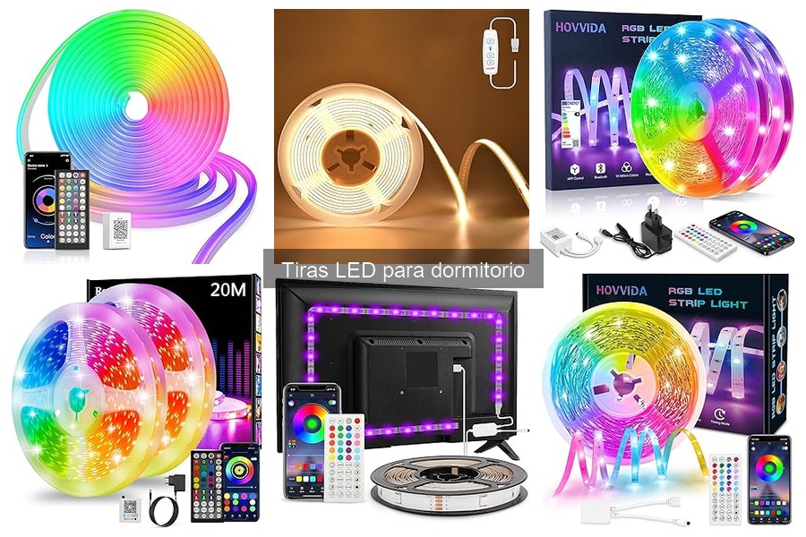 Ventajas de Tiras LED con Control Remoto para Dormitorio
