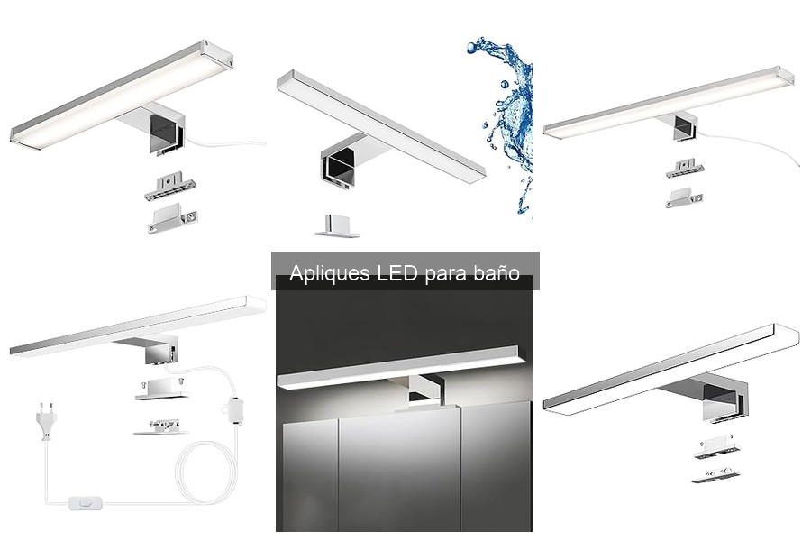 Ventajas de Usar Apliques LED en el Baño
