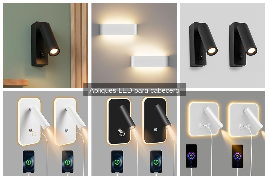 Ventajas de usar apliques LED en el cabecero de tu cama