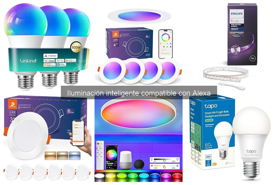 Ventajas de usar bombillas inteligentes con Alexa en casa