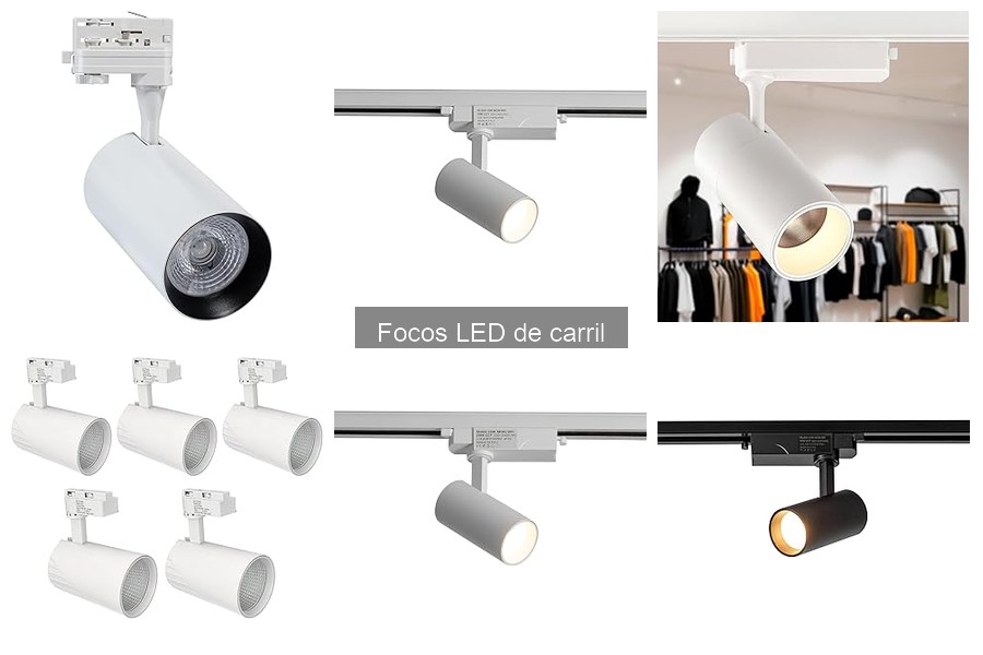 Ventajas de usar focos LED de carril en tu hogar