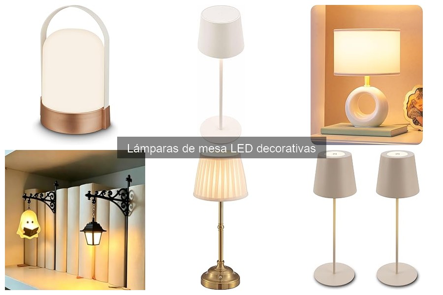 Ventajas de usar lámparas de mesa LED decorativas para tu hogar