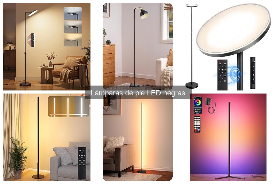 Ventajas de usar lámparas de pie LED: eficiencia y versatilidad