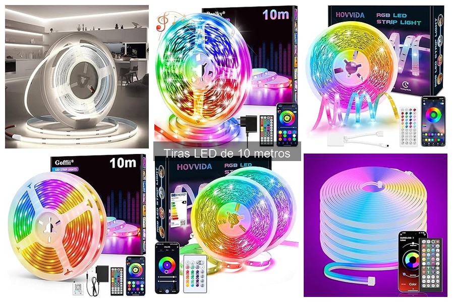 Ventajas de usar tiras LED de 10 metros en tu hogar
