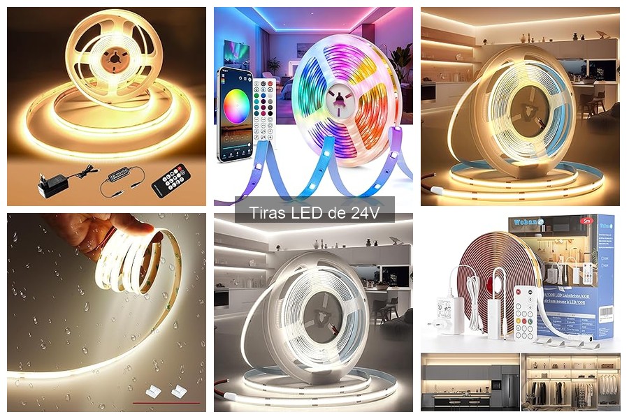 Ventajas de usar tiras LED de 24V en casa: eficiencia y diseño