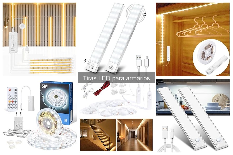 Ventajas de usar tiras LED en armarios para iluminación