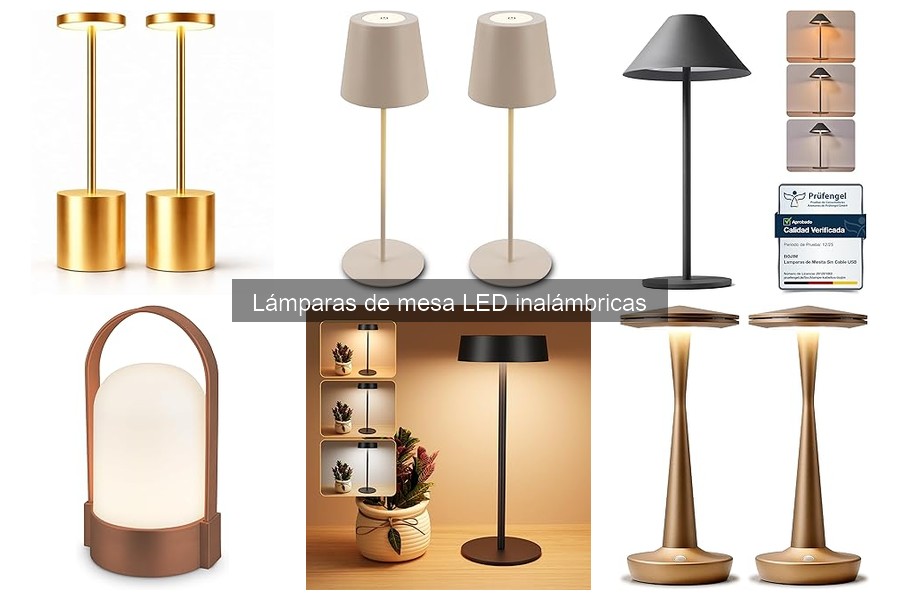 Ventajas y desventajas de las lámparas de mesa LED inalámbricas