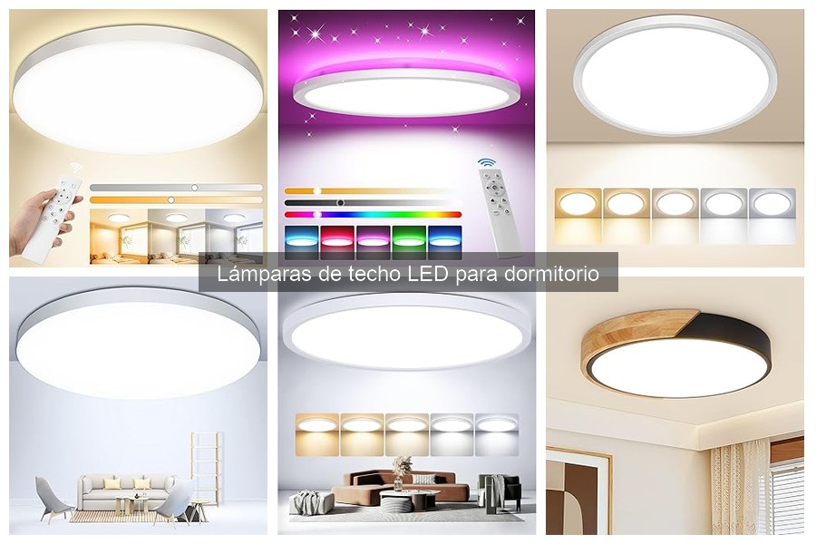 ** Ventajas y Desventajas de las Lámparas de Techo LED para Dormitorio