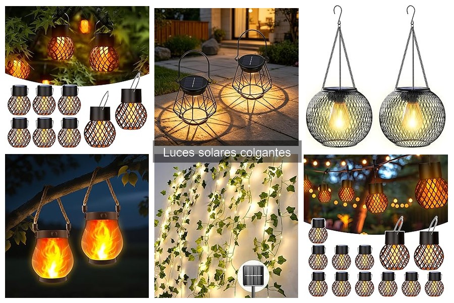 Ventajas y desventajas de las luces solares colgantes