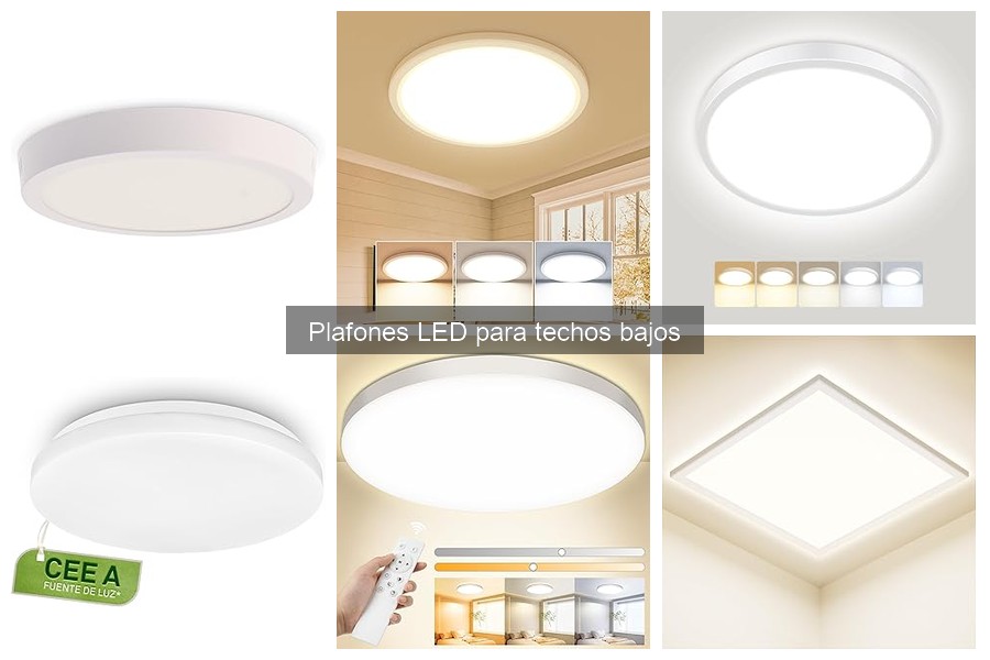 Ventajas y Desventajas de Plafones LED para Techos Bajos