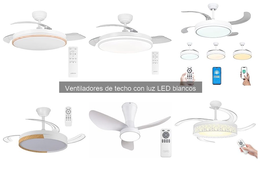 Ventiladores de Techo con Luz LED: Pros y Contras