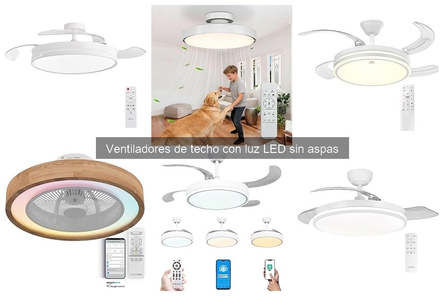 Ventiladores de Techo con Luz LED Sin Aspas: ¿Qué Son?